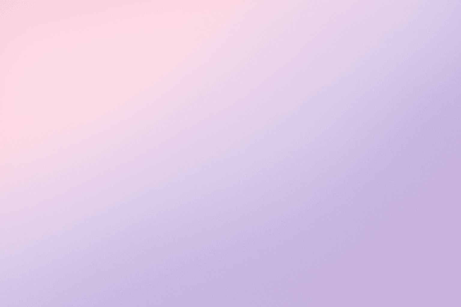 Abstract smooth color transitions in subtle gradient blend from soft pink to light lavender