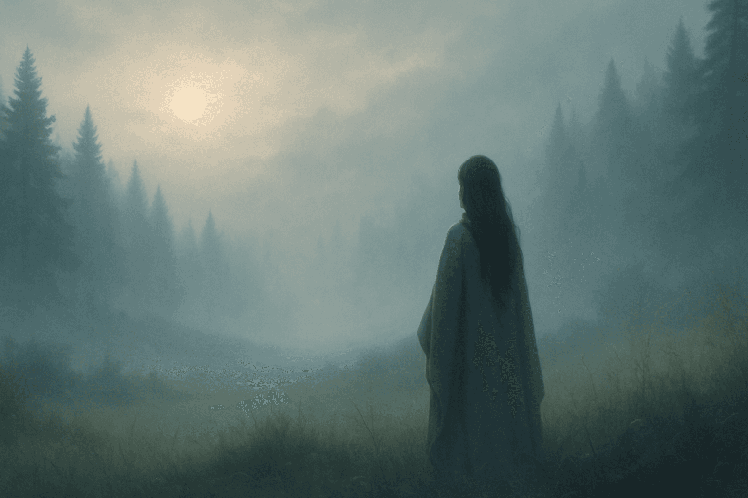 Mystical AI prompt keyword hero image for the PromptAtlas Atmosphere category