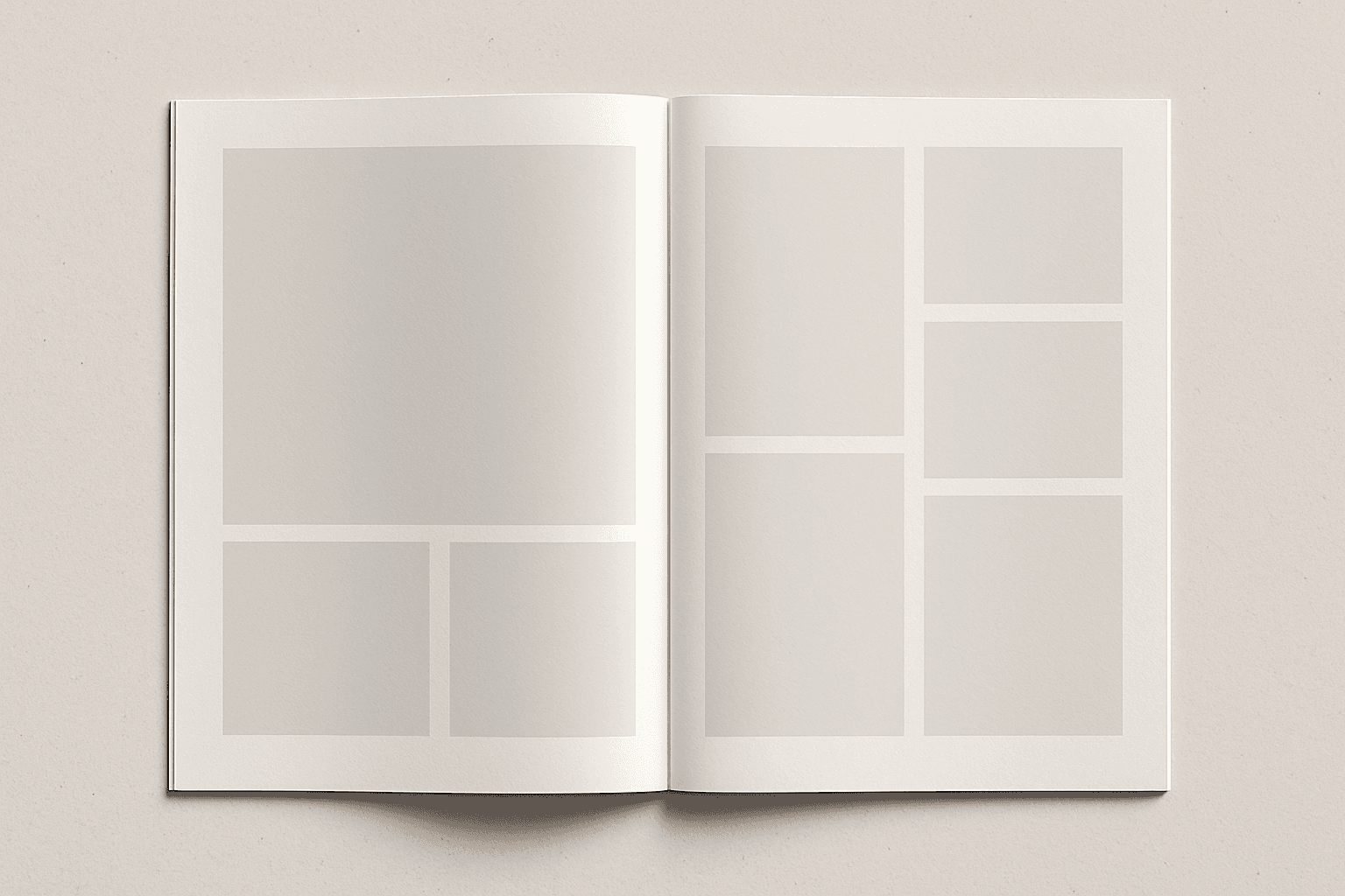 Modern clean print editorial layout with balanced composition and refined lighting