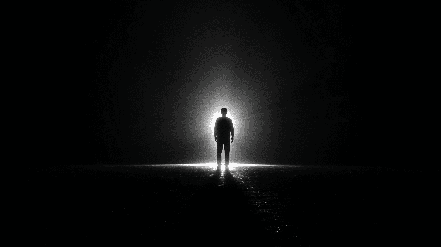 Rim Light AI prompt keyword hero image for the PromptAtlas Lighting category
